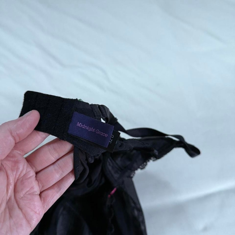 Y2K black babydoll dress Midnight Grace size 32D - Picture 4 of 5